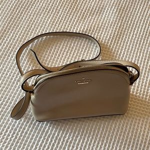 Kate Spade Peggy Patterson Drive Cream Leather Crossbody Purse